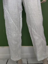 Load image into Gallery viewer, Embroidered Butterfly Pant
